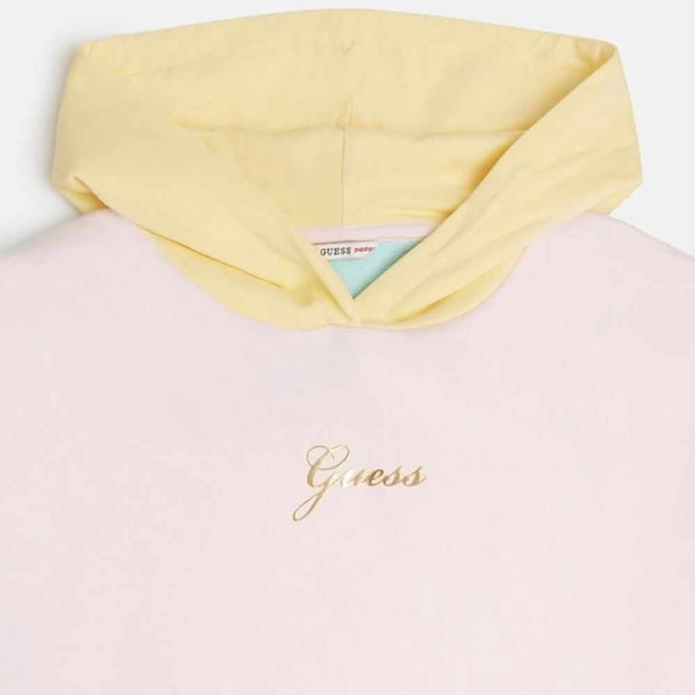 Guess Girls Multi-colour Hooded Active Top
