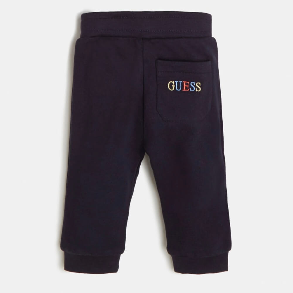 Guess Baby Boys Navy & White Hoodie & Joggers Combo Set