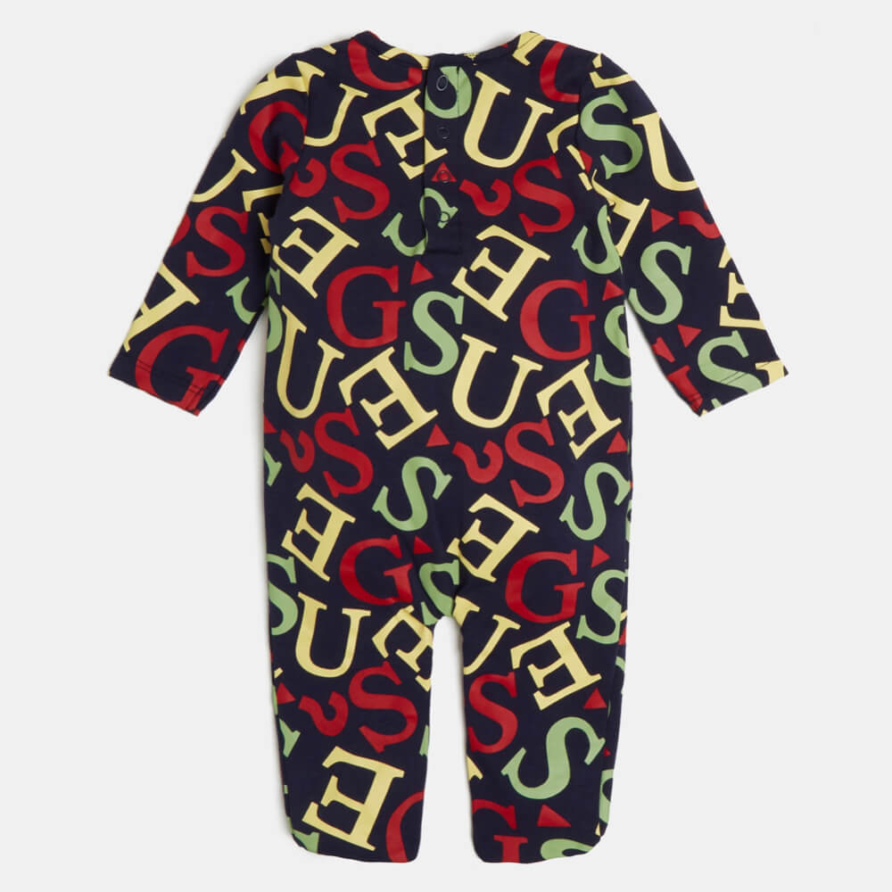 Guess Baby Boys Multi-colour Interlock Overall