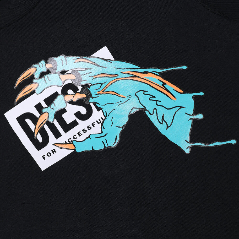 Diesel Boys White Tjustmca1 T-Shirt