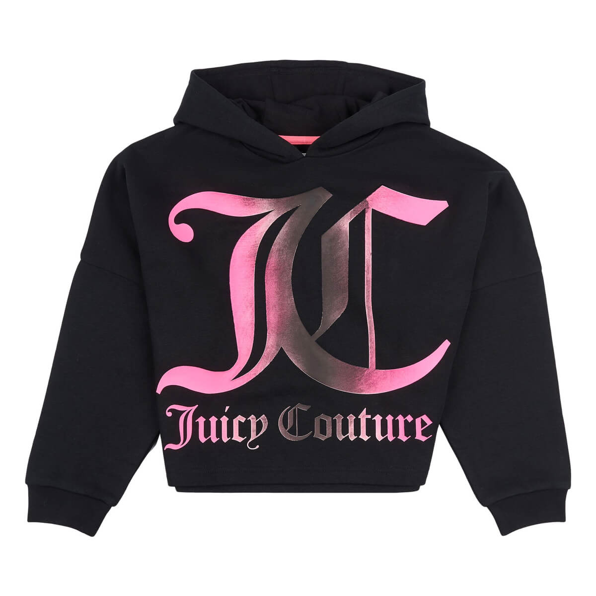 Juicy Couture Girls Black Batwing Hoodie