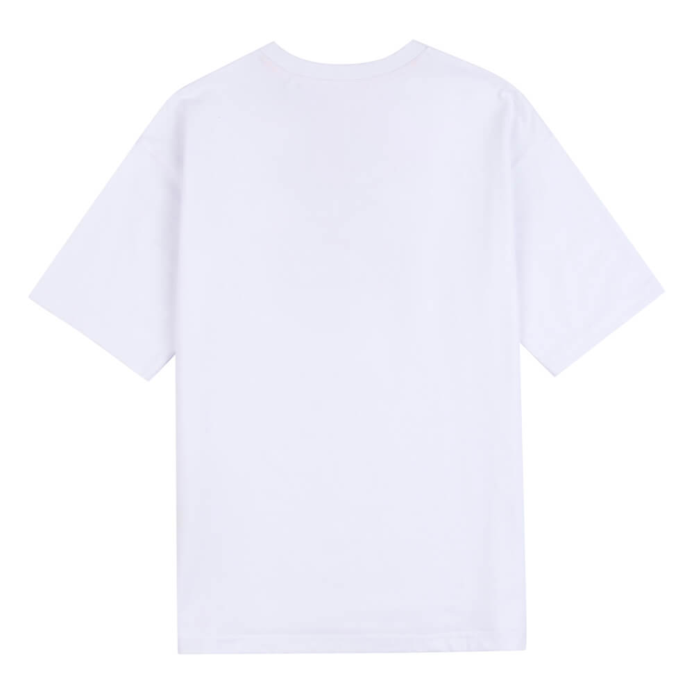 Juicy Couture Girls White Towelling Logo Oversize T-Shirt