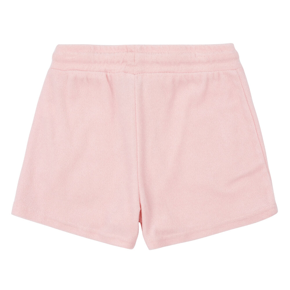 Juicy Couture Girls Pink Towelling Shorts