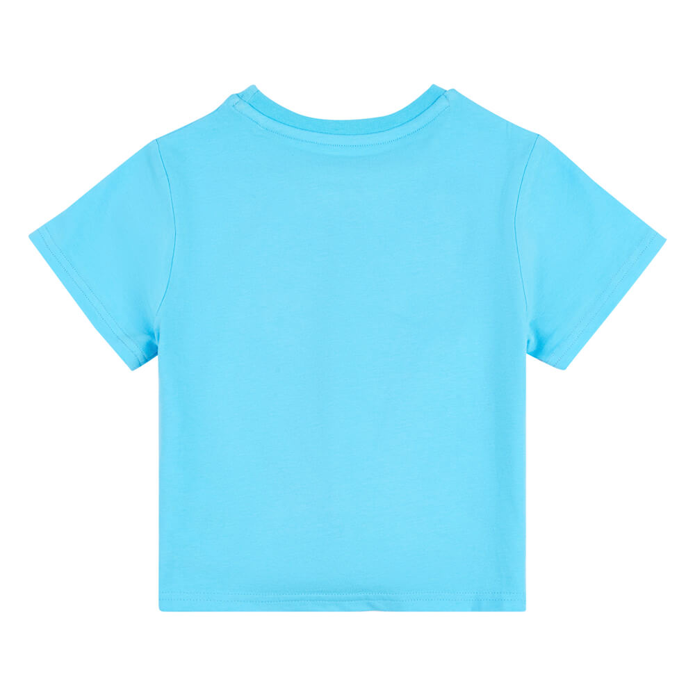 Juicy Couture Girls Blue Twist Front T-Shirt