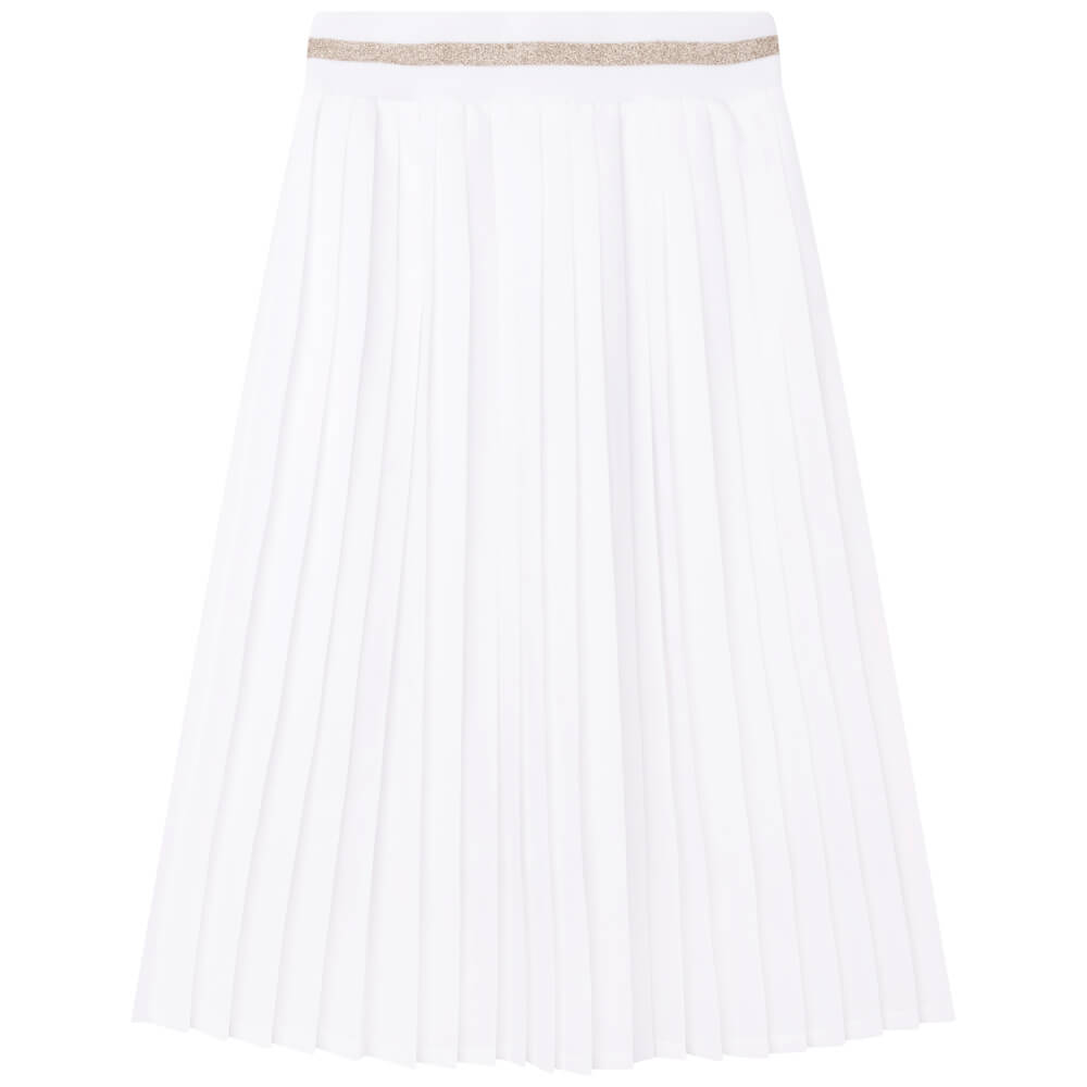 Karl Lagerfeld Girls White Long Skirt