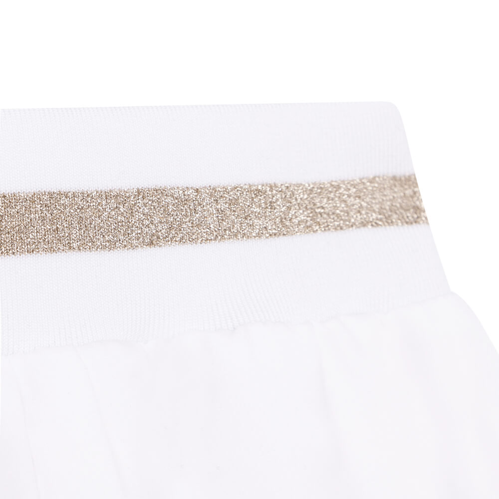Karl Lagerfeld Girls White Long Skirt