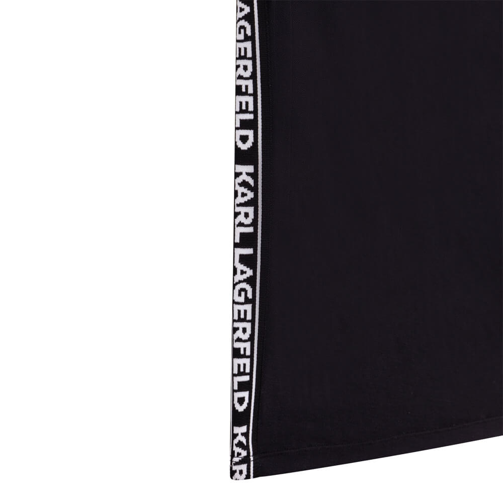 Karl Lagerfeld Girls Black Long Sleeve Dress