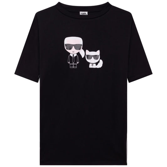 Karl Lagerfeld Girls Black Long Sleeve Dress