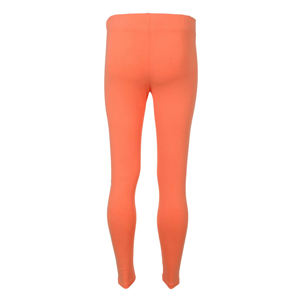 Elle Girls Summer Neon Orange Leggings