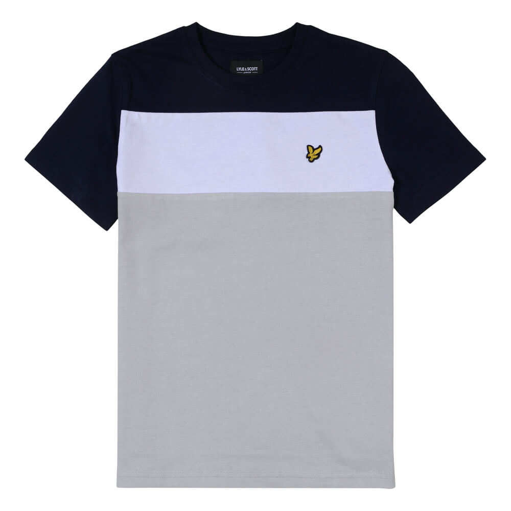 Lyle & Scott Boys Navy 3 Panel T-Shirt
