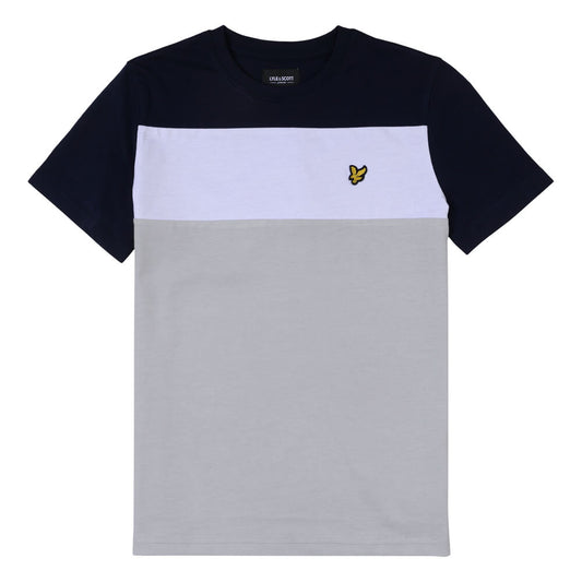 Lyle & Scott Boys Navy 3 Panel T-Shirt