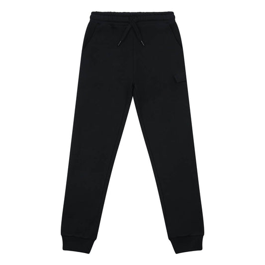 Lyle & Scott Boys Black Joggers With Pockets
