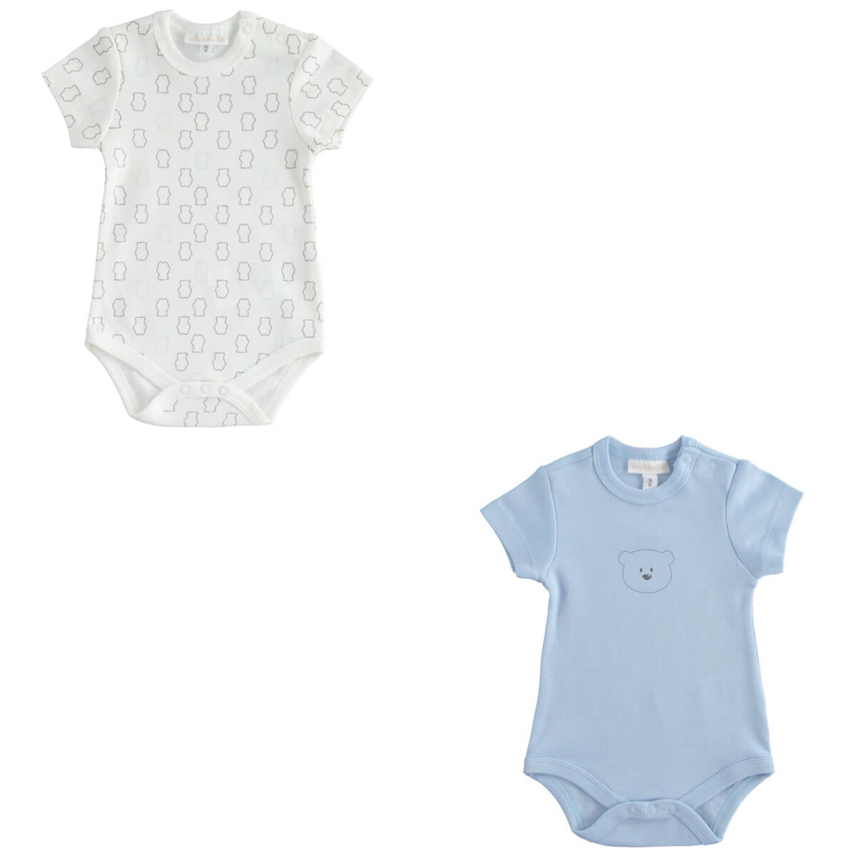 Minibanda Unisex Blue Babysuit Set