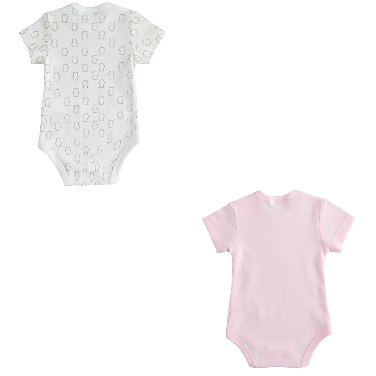 Minibanda Unisex Pink Babysuit Set