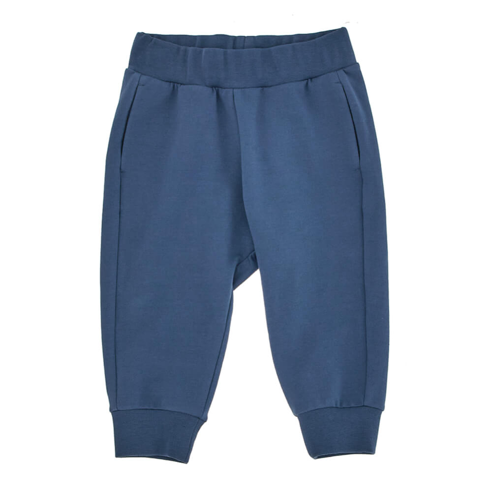 Roberto Cavalli Baby Boys Navy Fleece Joggers With Logo