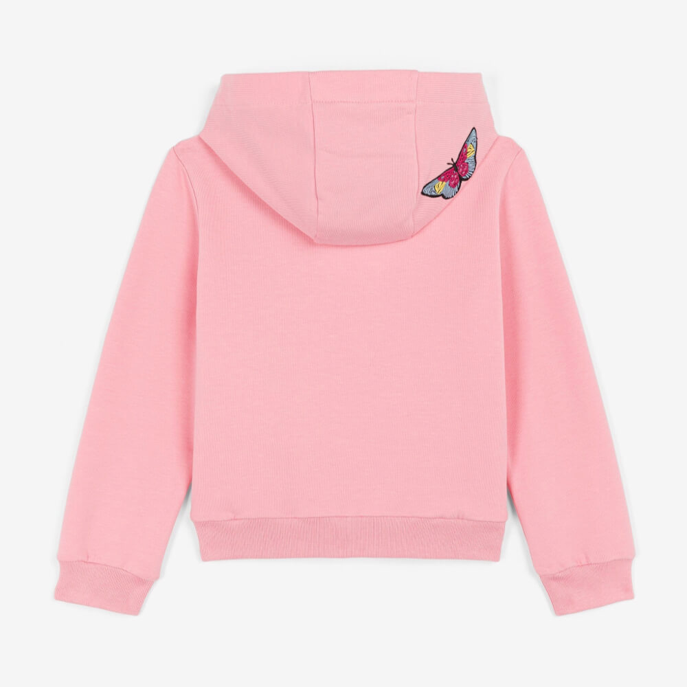Roberto Cavalli Baby Girls Pink Hoodie