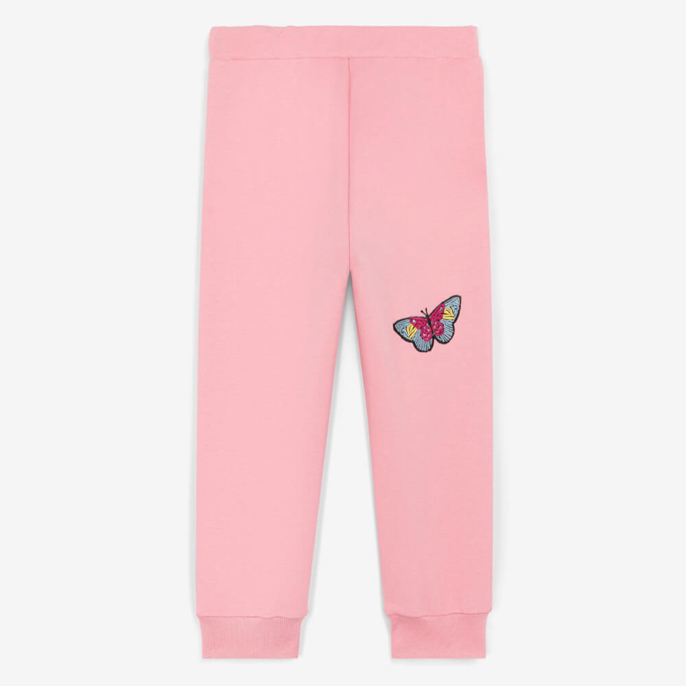 Roberto Cavalli Baby Girls Pink Joggers