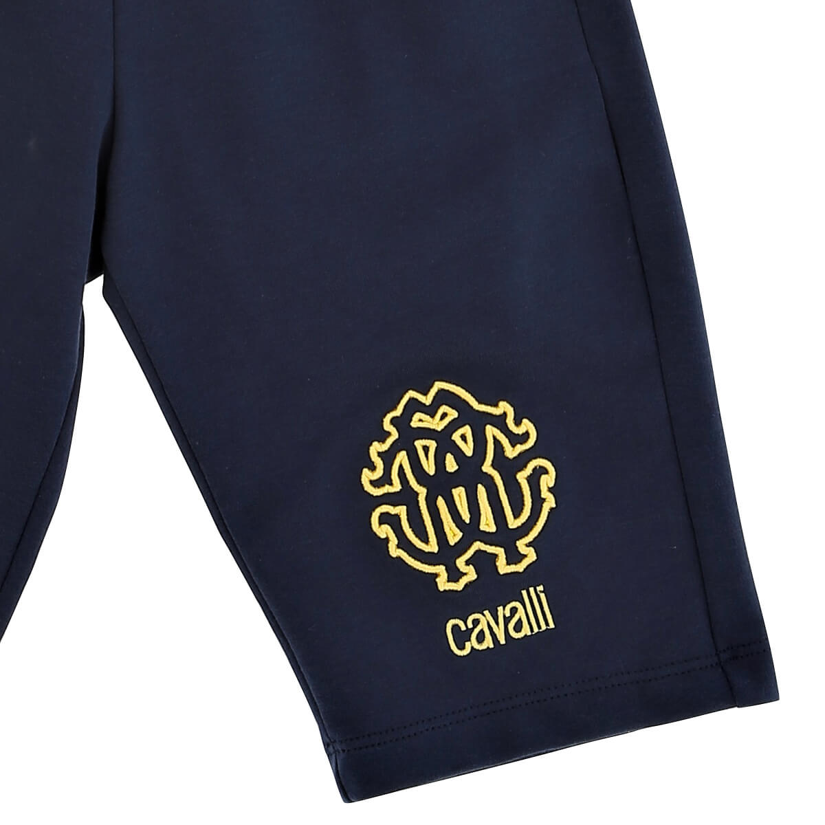 Roberto Cavalli Boys Navy Bermuda Joggers
