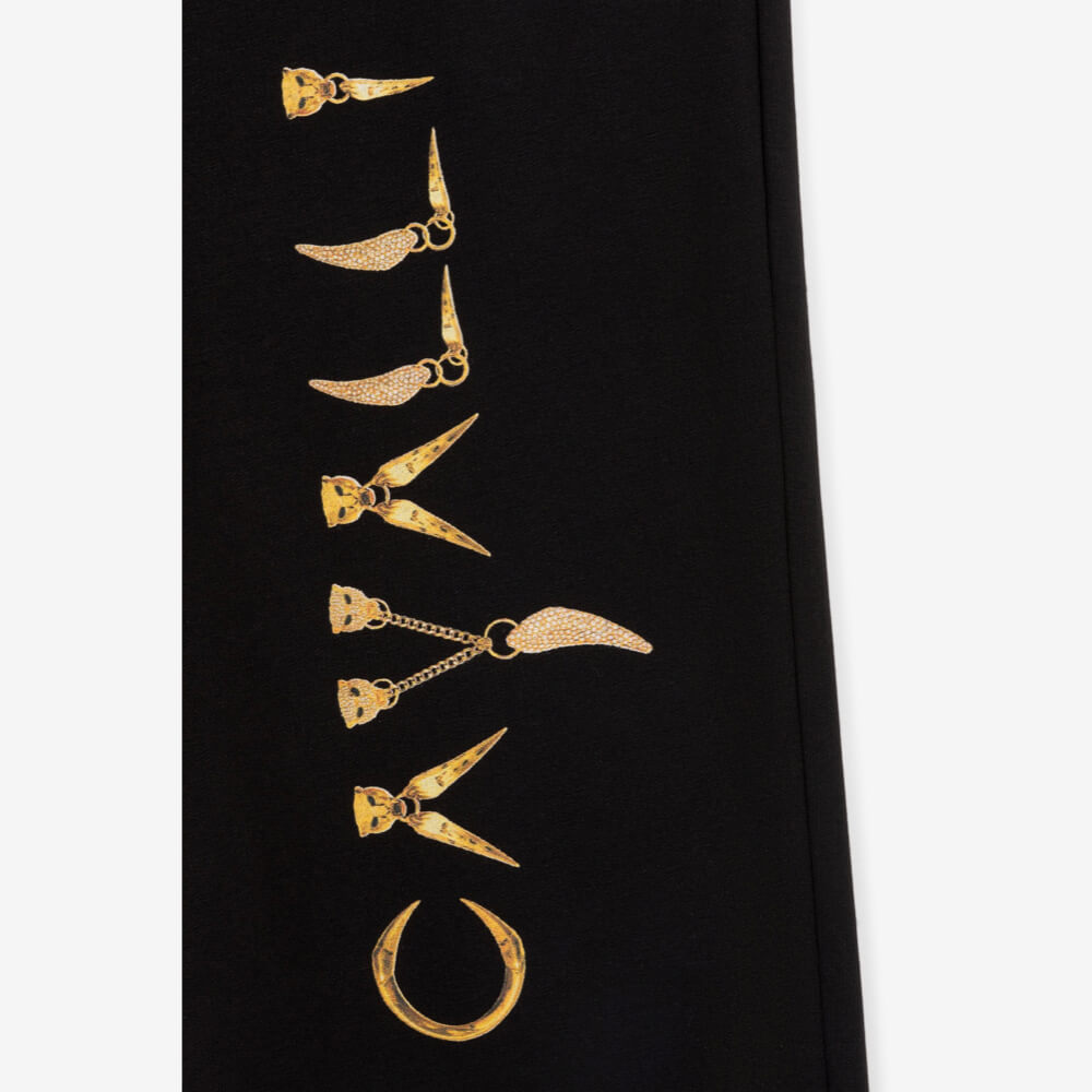Roberto Cavalli Girls Black Joggers