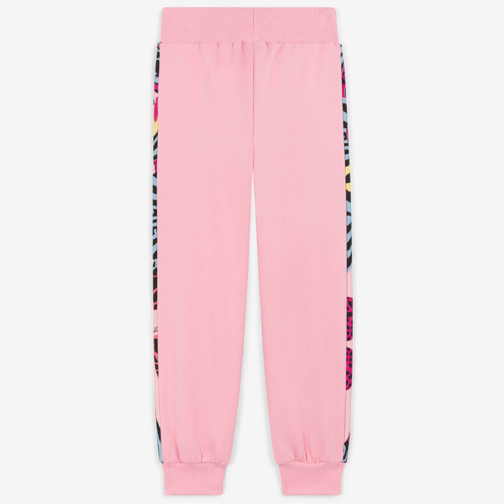 Roberto Cavalli Girls Pink Joggers