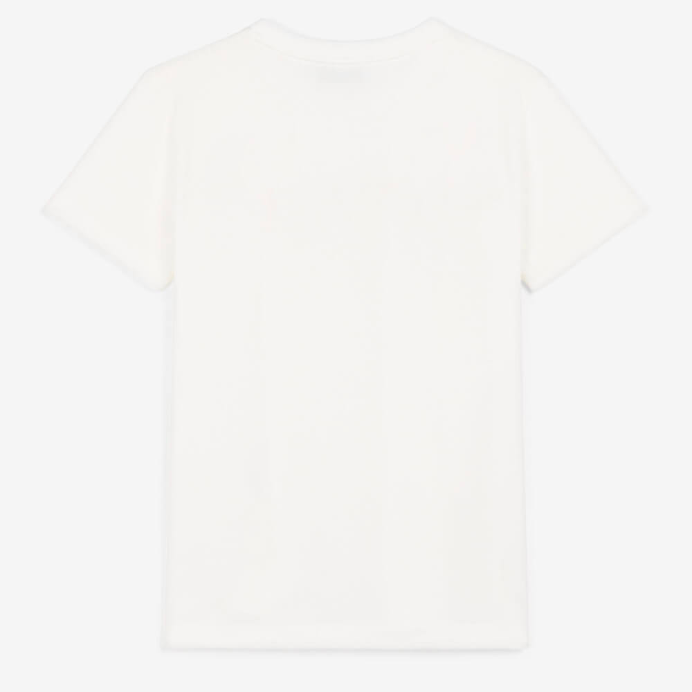 Roberto Cavalli Girls White Luxury T-Shirt