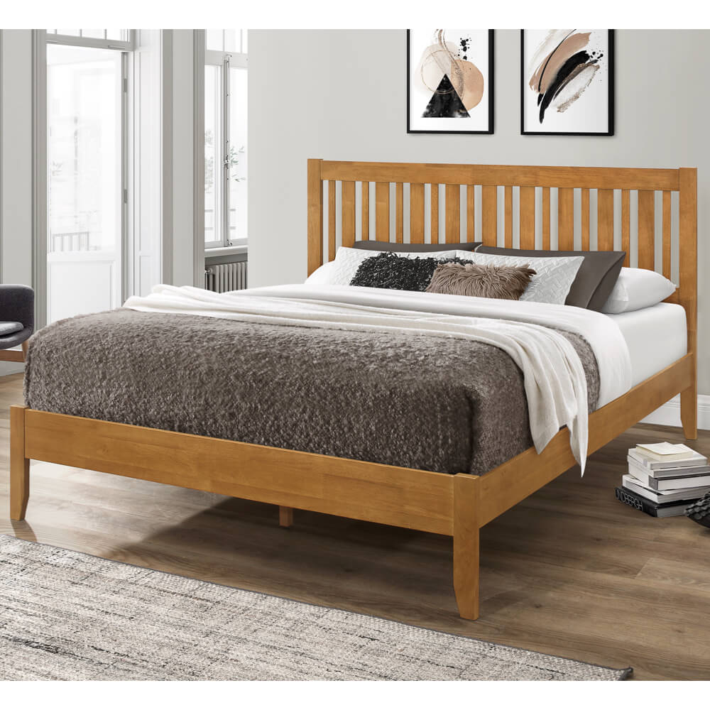 Sareer Furniture Sandhurst 3ft Kids Wooden Bed Frame White