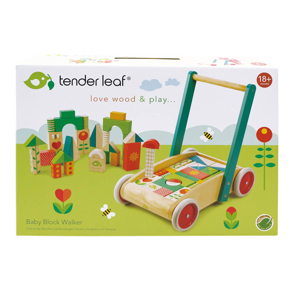 Tender Leaf Baby Block Walker