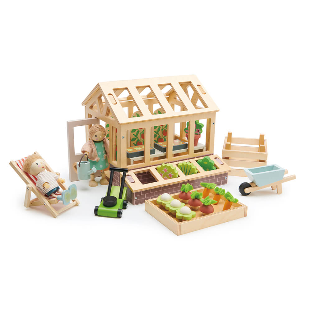Tender Leaf Greenhouse & Garden Set