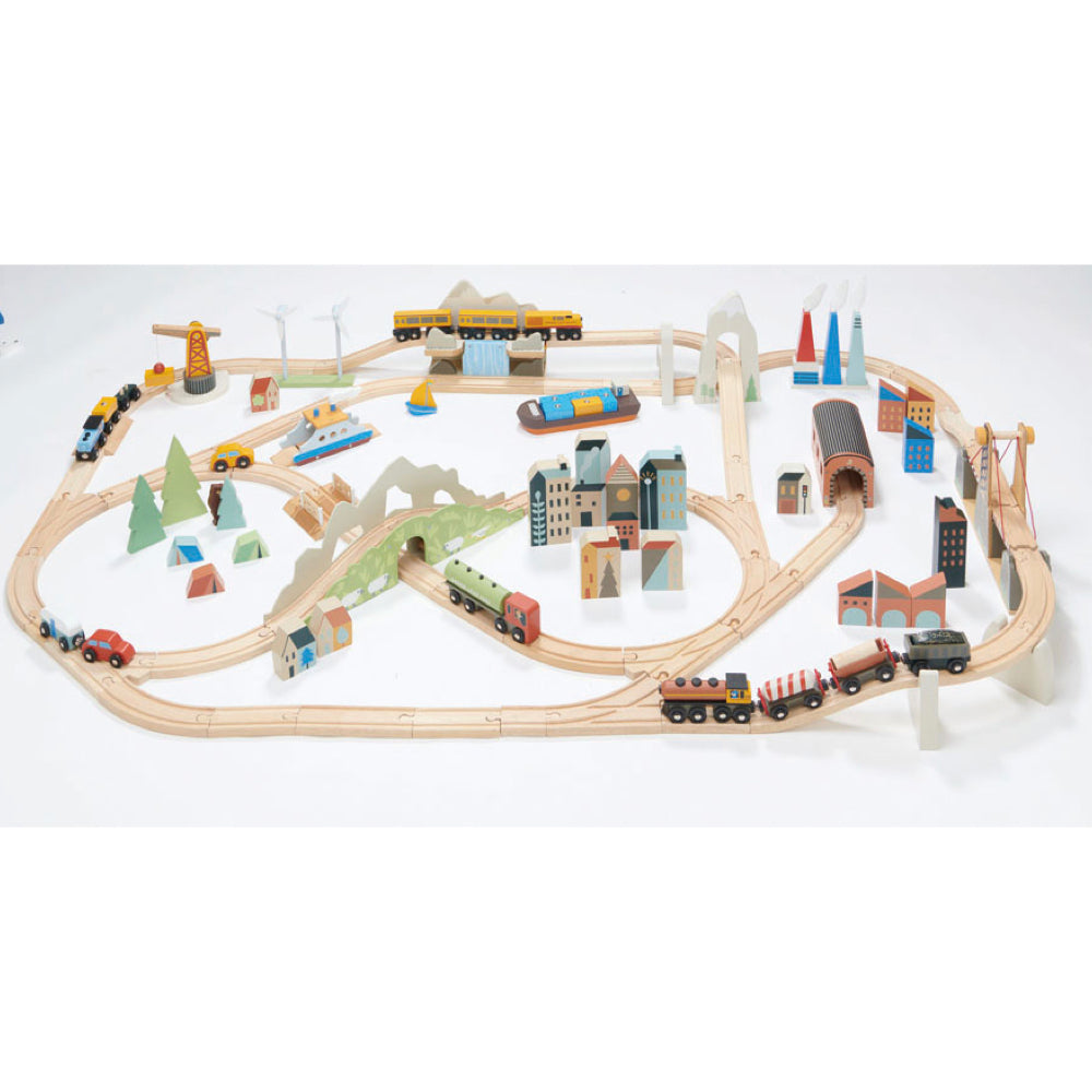 Tender Leaf Mountain View Train Set