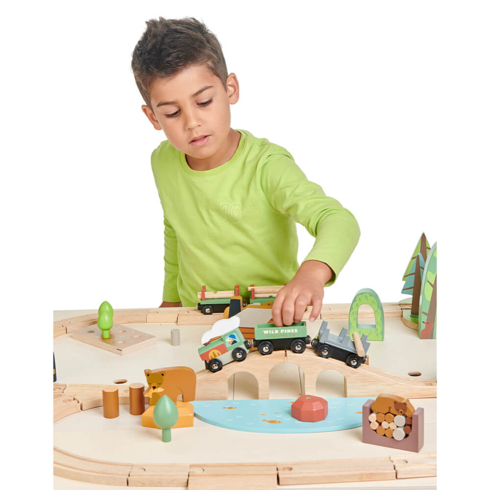 Tender Leaf Wild Pines train Set