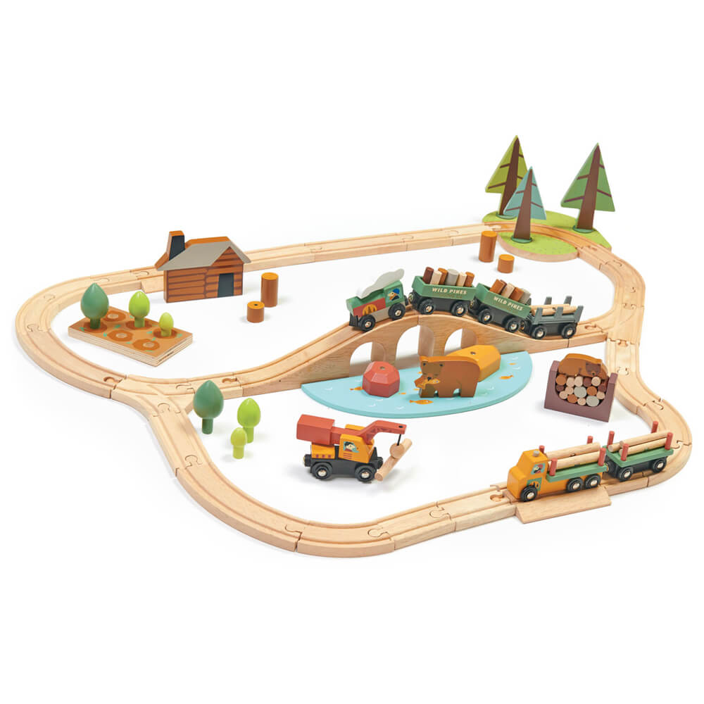 Tender Leaf Wild Pines train Set